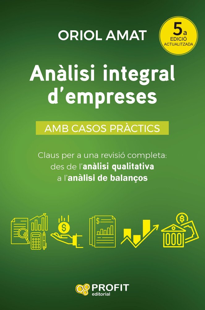 ANÀLISI INTEGRAL D'EMPRESES 5A. EDICIÓN, de AMAT | portada del libro