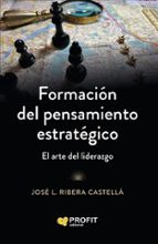 FORMACIÓN DEL PENSAMIENTO ESTRATÉGICO, de Jose Luis Ribera Castellá | portada del libro