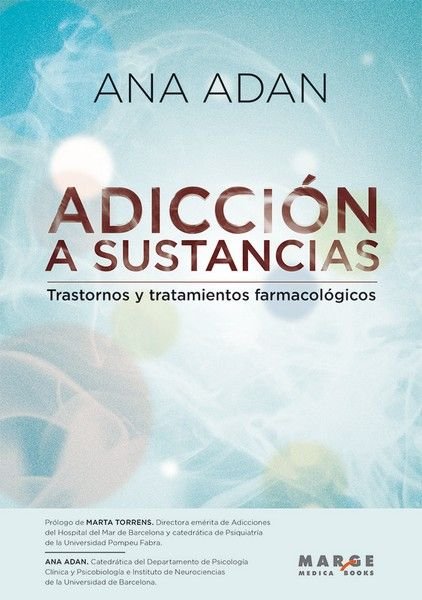 ADICCION A SUSTANCIAS, de ANA ADAN | portada del libro