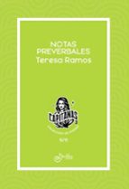 Notas preverbales, de TERESA RAMOS | portada del libro