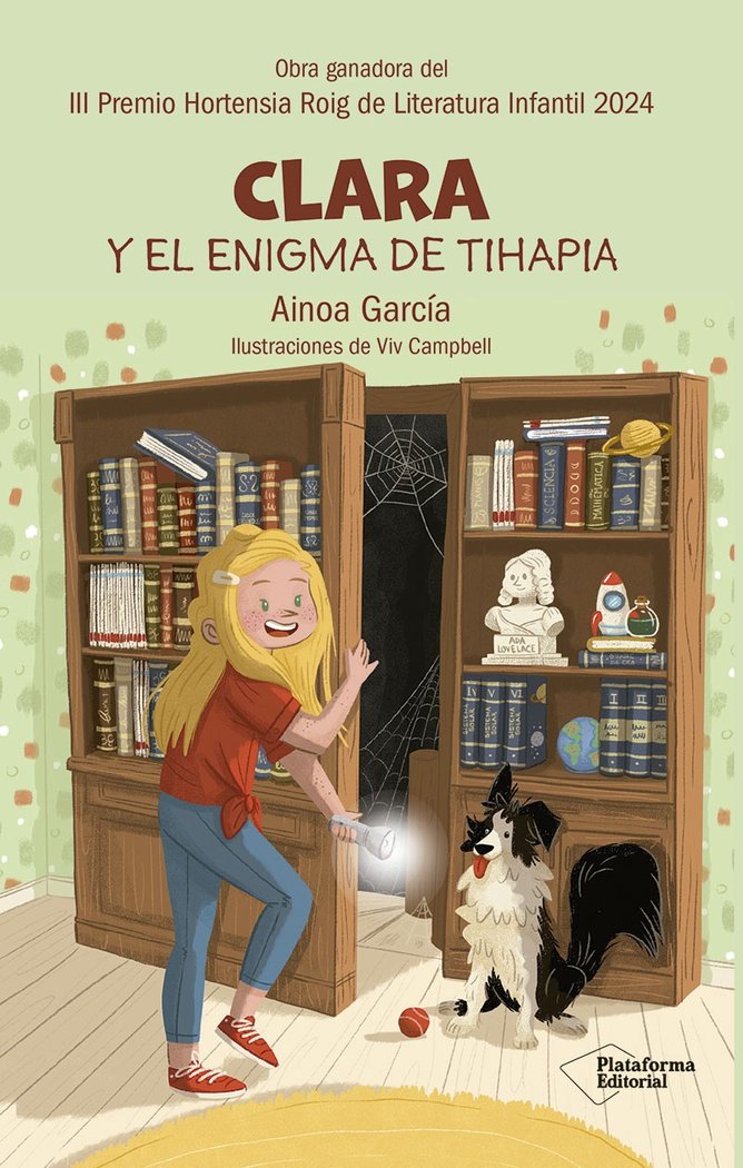 CLARA Y EL ENIGMA DE TIHAPIA, de GARCIA,AINOA | portada del libro
