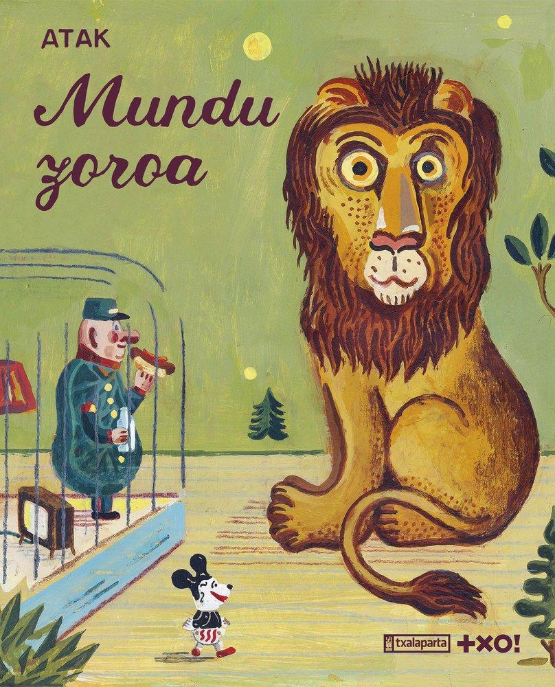 MUNDU ZOROA, de ATAK | portada del libro