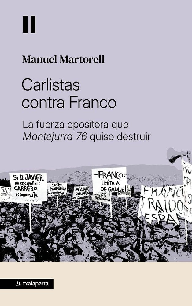 CARLISTAS CONTRA FRANCO, de MARTORELL PEREZ | portada del libro
