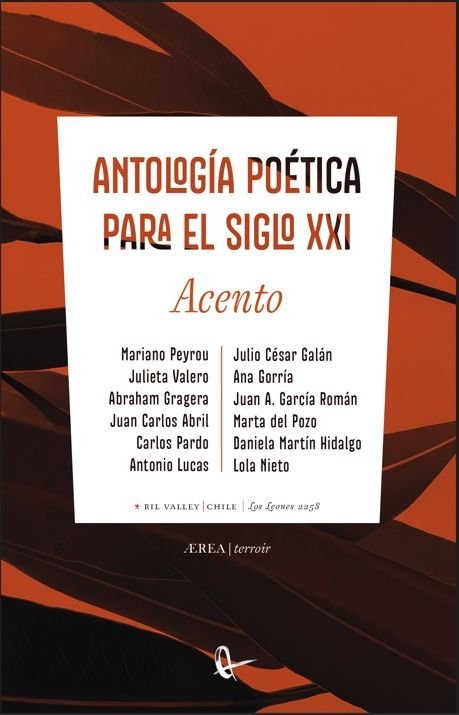 ANTOLOGIA POETICA PARA EL SIGLO XXI: ACENTO, de VVAA | portada del libro