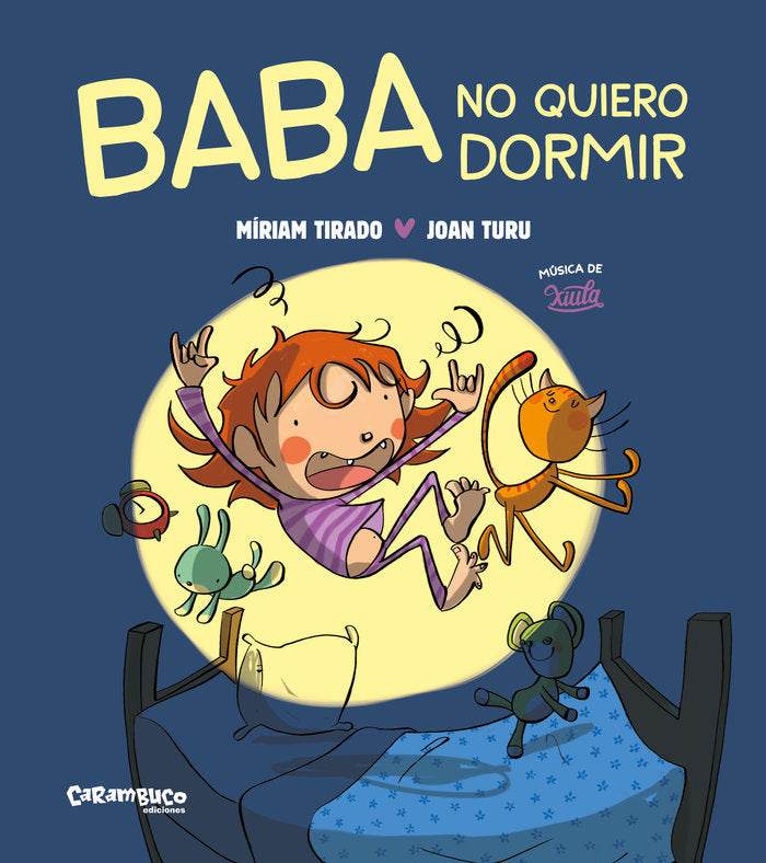 BABA NO QUIERO DORMIR (ALBUM ILUSTRADO), de TIRADO, MIRIAM | portada del libro