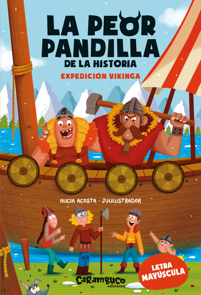 LA PEOR PANDILLA DE LA HISTORIA EXPEDICION VIKINGA, de ACOSTA, ALICIA | portada del libro