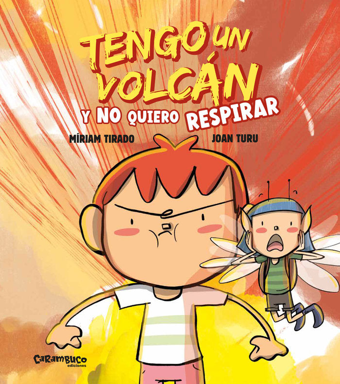 TENGO UN VOLCAN Y NO QUIERO RESPIRAR ALBUM ILUSTRADO, de TIRADO, MIRIAM | portada del libro