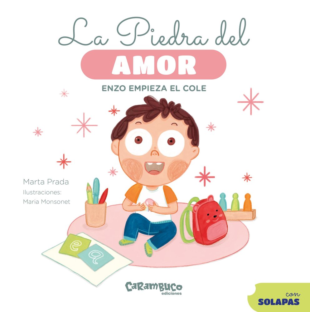LA PIEDRA DEL AMOR. ENZO EMPIEZA EL COLE, de PRADA, MARTA | portada del libro