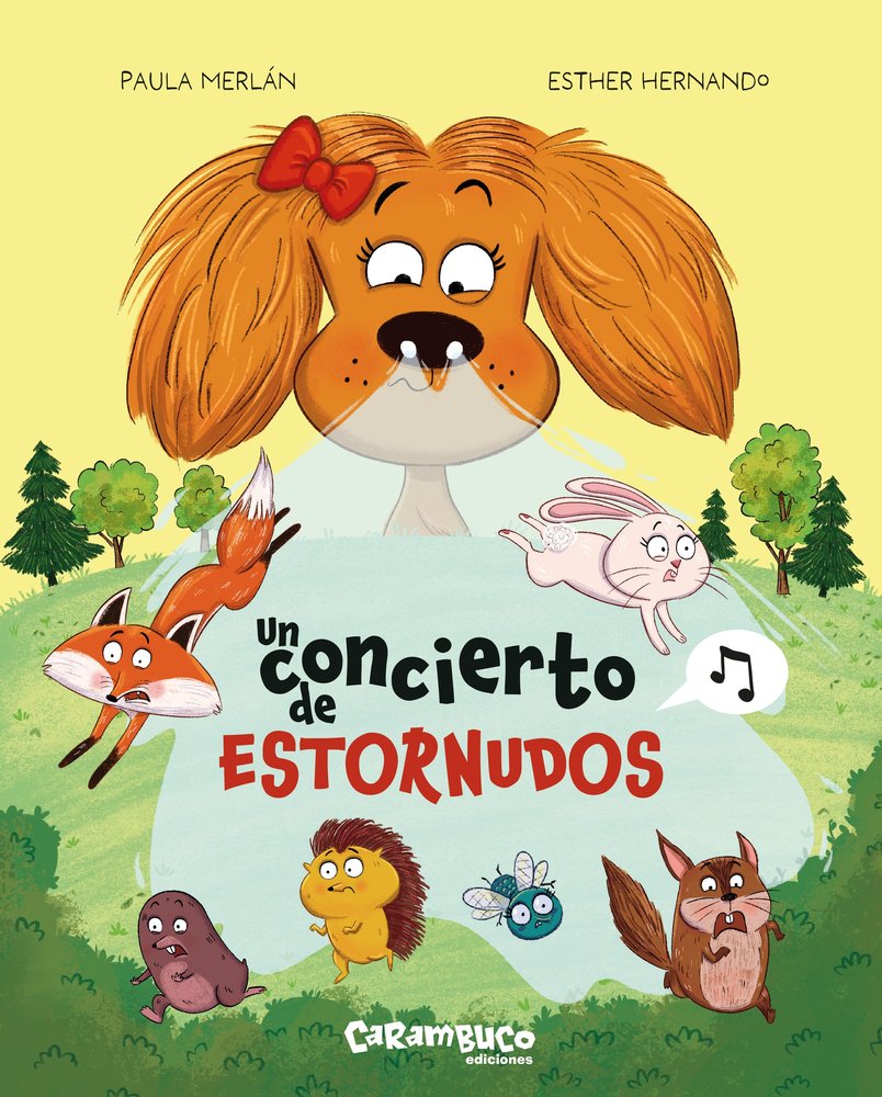 UN CONCIERTO DE ESTORNUDOS, de MERLAN, PAULA | portada del libro