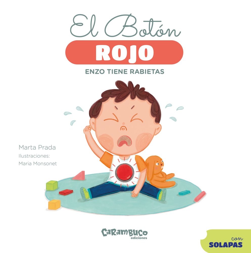 EL BOTON ROJO ENZO TIENE RABIETAS, de PRADA, MARTA | portada del libro