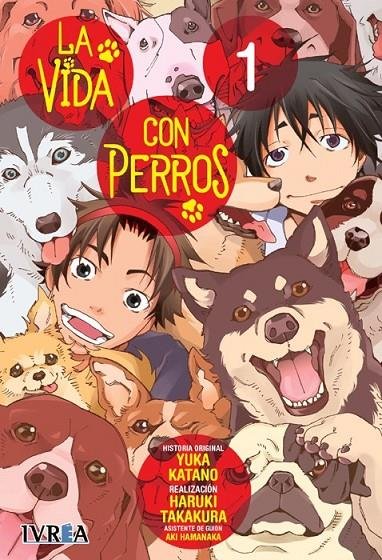 LA VIDA CON PERROS 01, de KATANO, YUKA | portada del libro