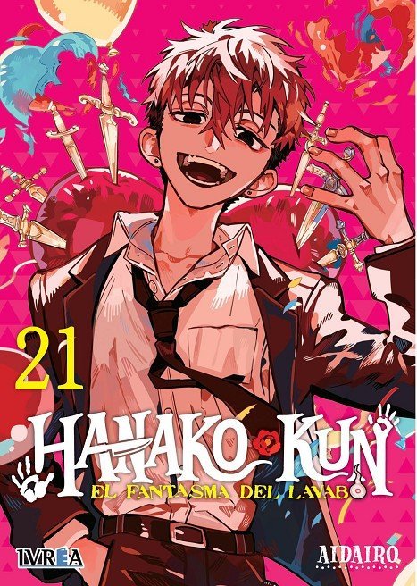 HANAKO KUN EL FANTASMA DEL LAVABO N 21, de IRO AIDA | portada del libro
