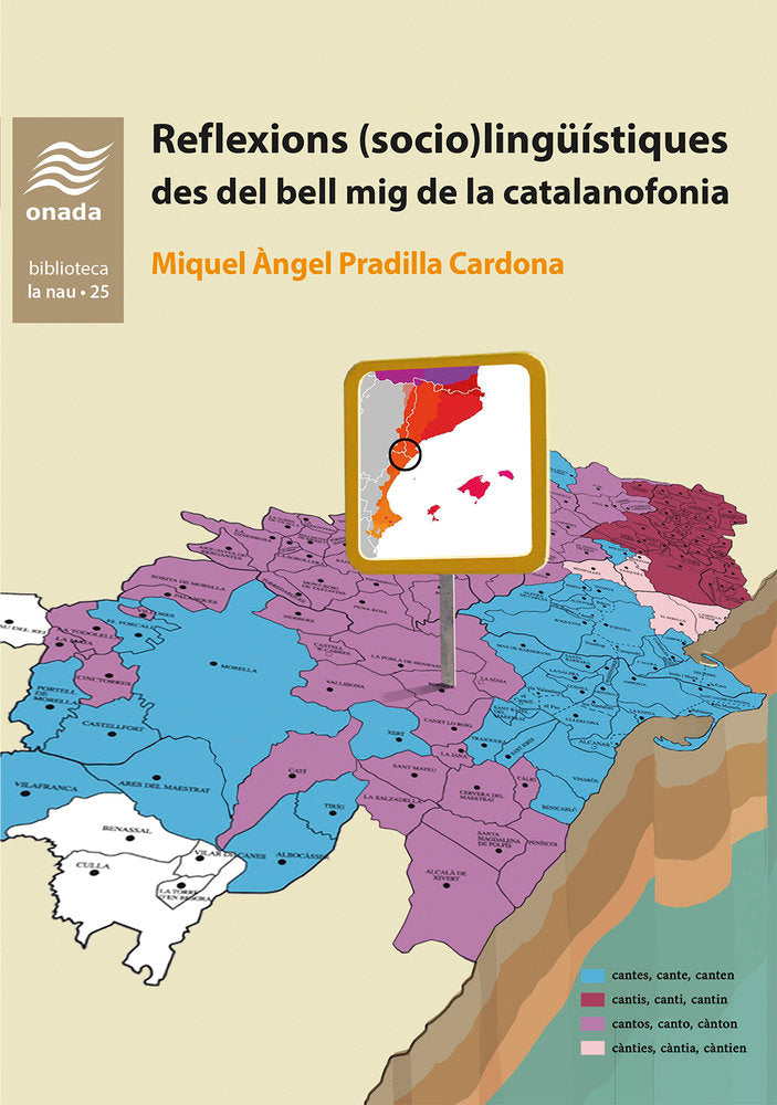 Reflexions (socio)lingüístiques des del bell mig de la catal, de , Pradilla Cardona, Miguel Ángel | portada del libro