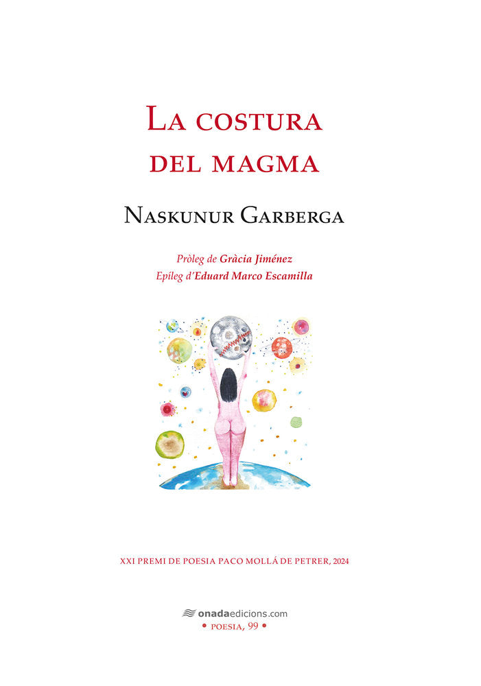 La costura del magma, de , Garberga, Naskunur | portada del libro