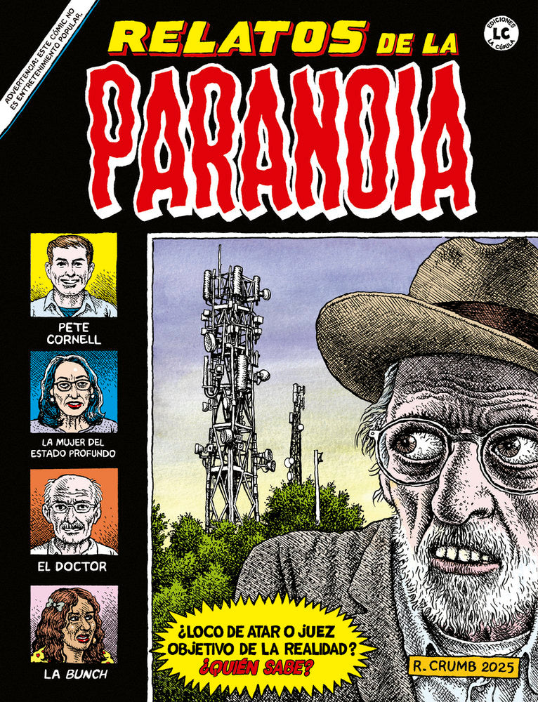 RELATOS DE LA PARANOIA, de CRUMB,ROBERT | portada del libro