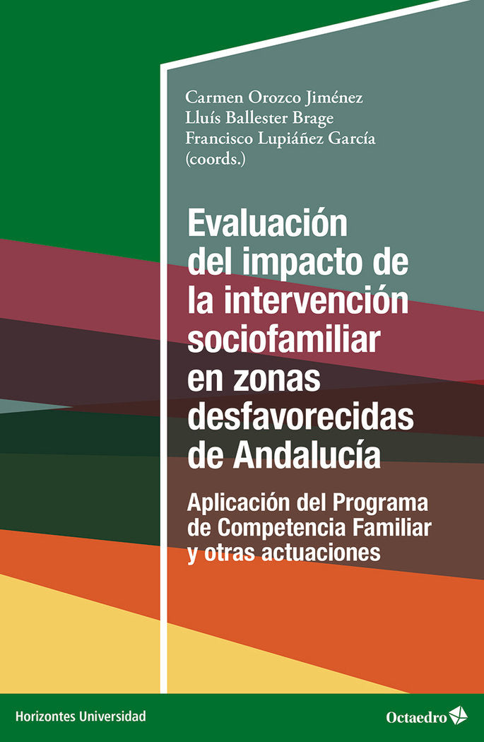 EVALUACION DEL IMPACTO DE LA INTERVENCION SOCIOFAMILIAR EN ZONAS DESFAVORECIDAS | portada del libro