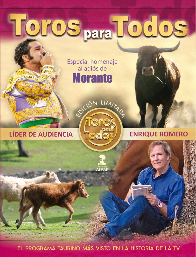 TOROS PARA TODOS (ED.LIMITADA), de ROMERO, ENRIQUE | portada del libro