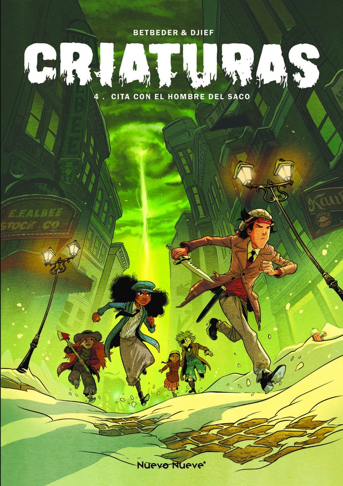 Criaturas 4, de Djief | portada del libro