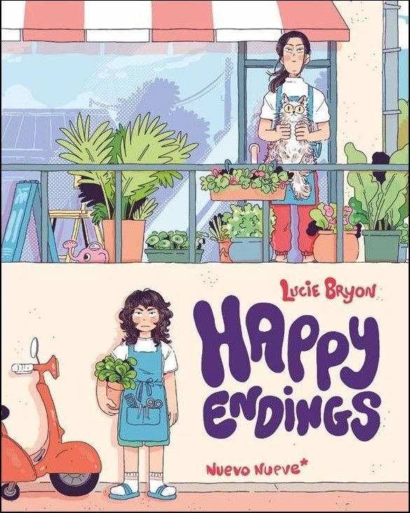 Happy Endings, de BRYON, LUCIE | portada del libro