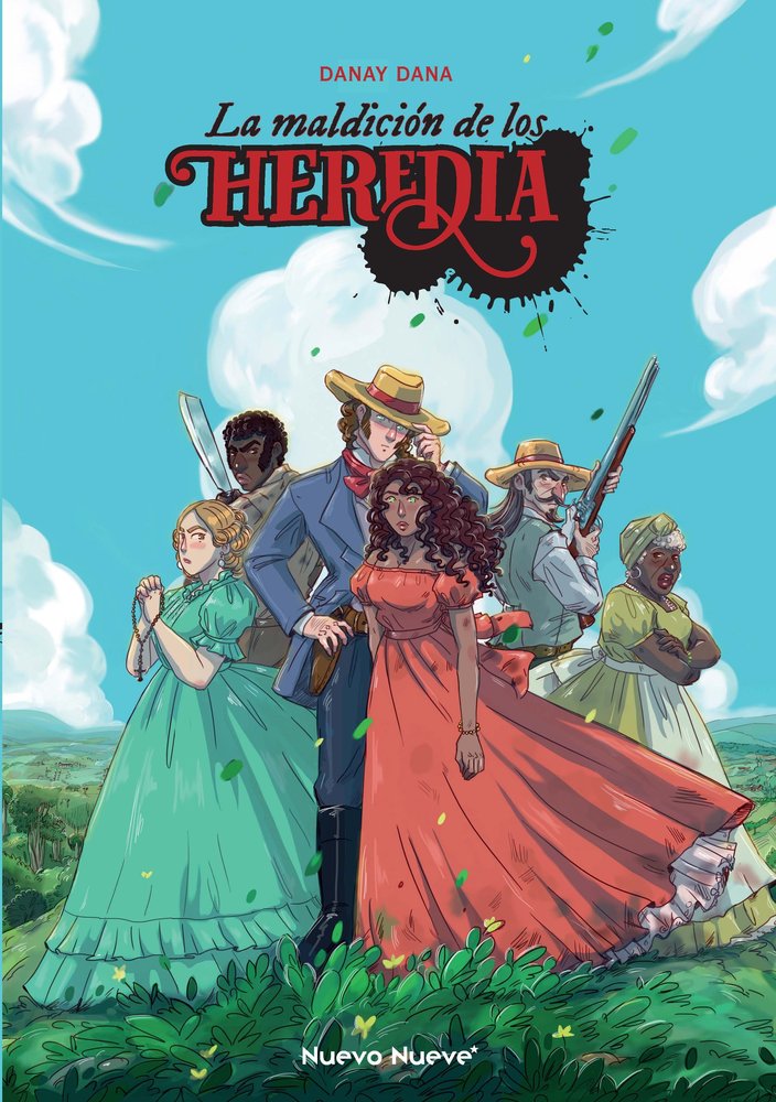 LA MALDICION DE LOS HEREDIA, de DANA, DANAY | portada del libro