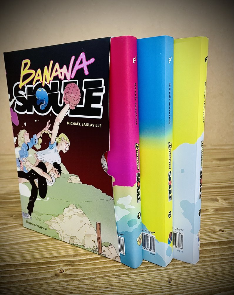 BANANA SIOULE - ESTUCHE, de SANLAVILLE, MICHAEL | portada del libro