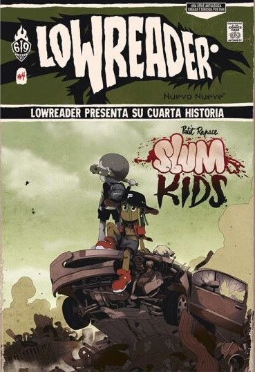 LOWREADER U 4 U SLUM KIDS, de Petir Rapace | portada del libro