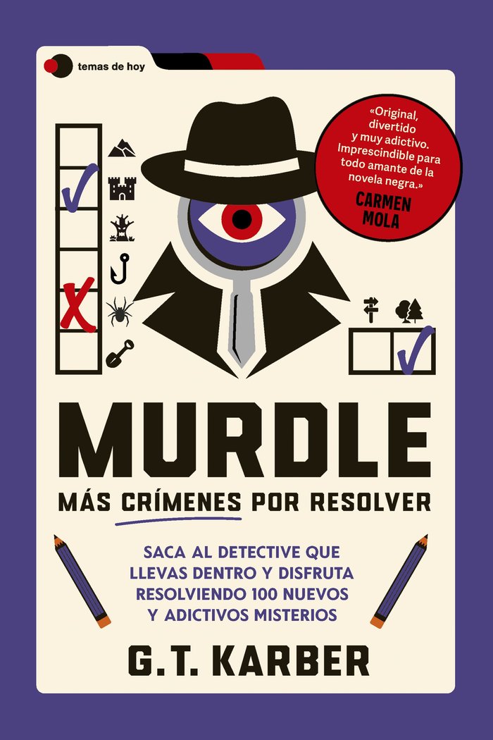 MURDLE MAS CRIMENES POR RESOLVER, de G. T. KARBER | portada del libro