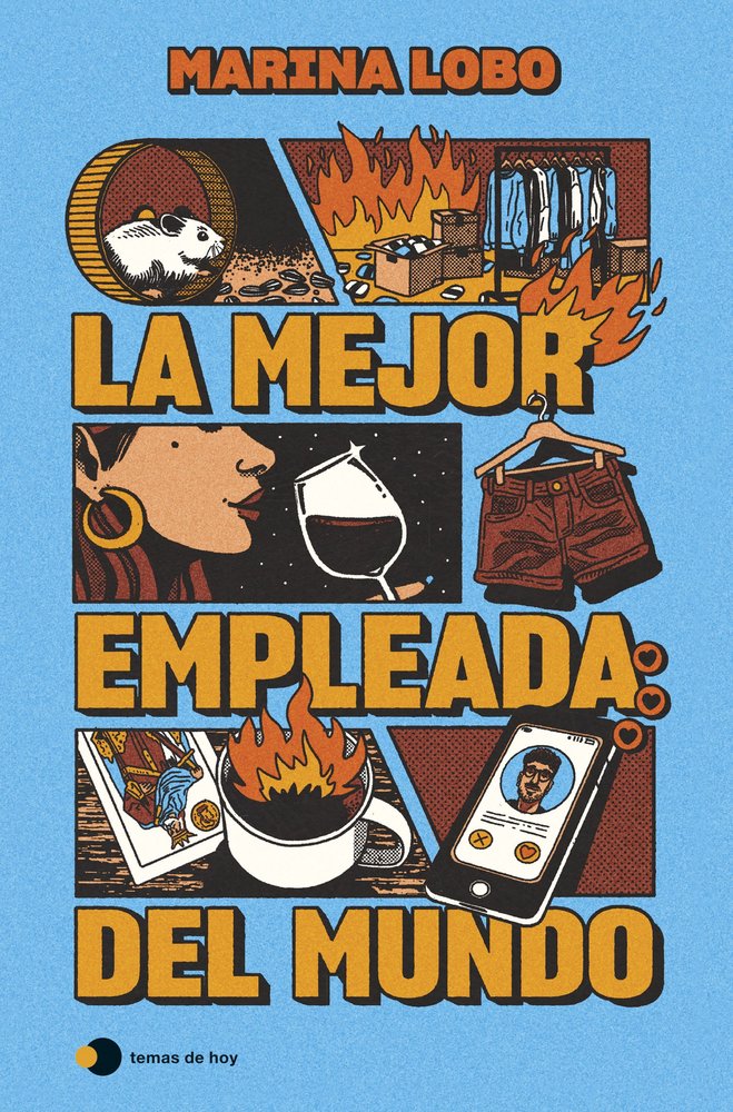 LA MEJOR EMPLEADA DEL MUNDO, de MARINA LOBO | portada del libro