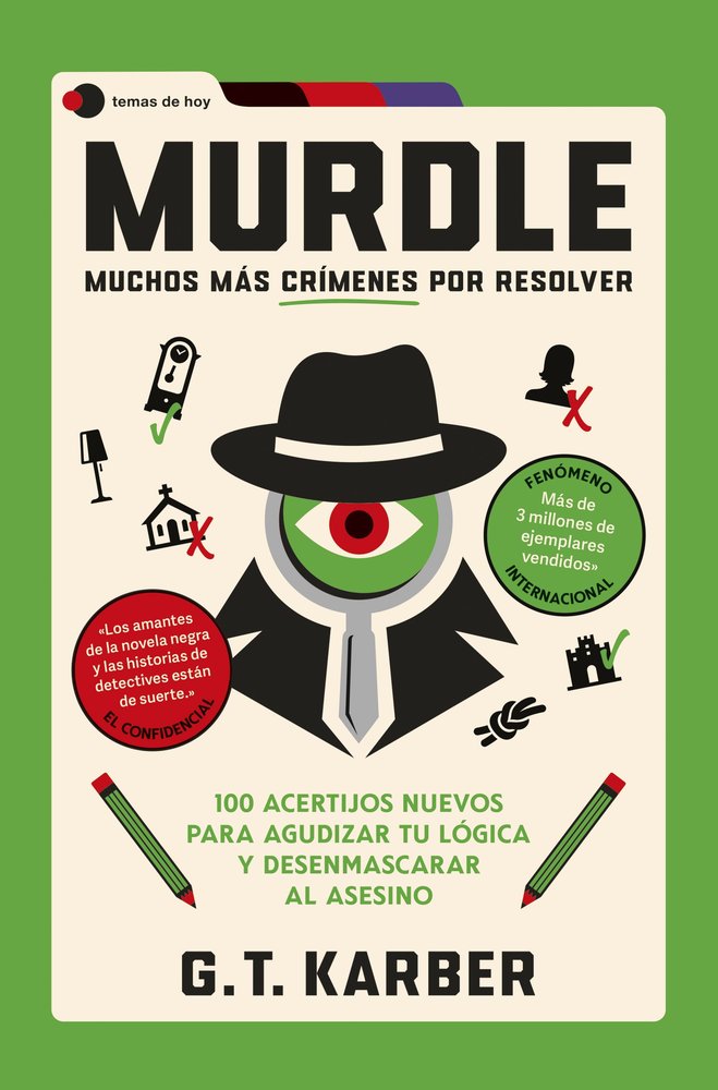 MURDLE MUCHOS MAS CRIMENES POR RESOLVER, de G T KARBER | portada del libro