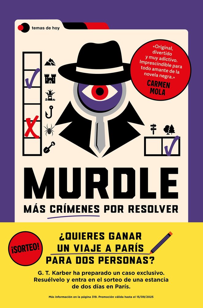 MURDLE 2 MAS CRIMENES POR RESOLVER ED ESPECIAL SORTEO, de G T KARBER | portada del libro