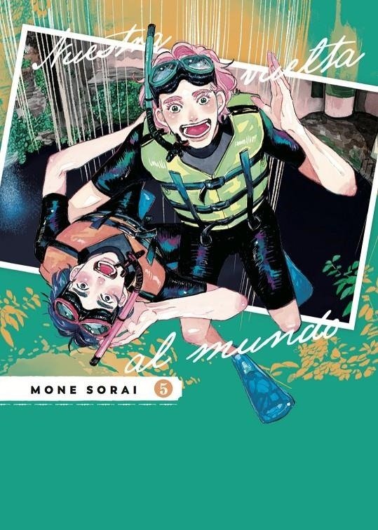 NUESTRA VUELTA AL MUNDO 05, de MONE SORAI | portada del libro