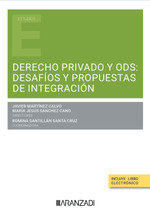 DERECHO PRIVADO Y ODS DESAFIOS Y PROPUESTAS DE INTEGRACION, de AA.VV. | portada del libro