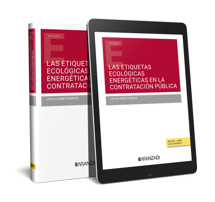 LAS ETIQUETAS ECOLOGICAS ENERGETICAS EN LA CONTRATACION PUBL, de LETICIA GINEZ FUERTES | portada del libro