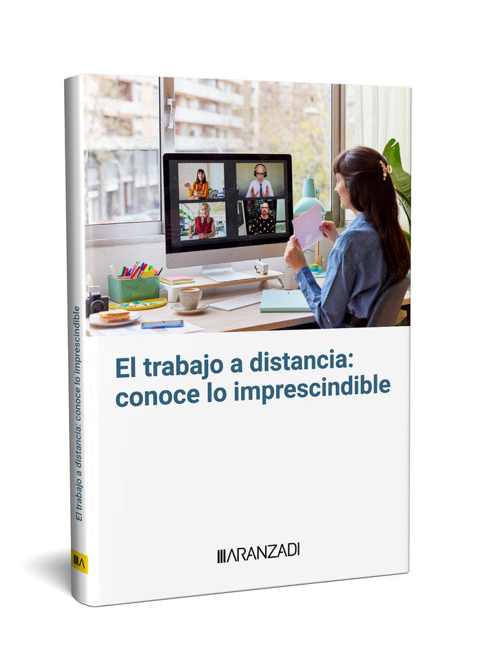 El trabajo a distancia: conoce lo imprescindible | portada del libro