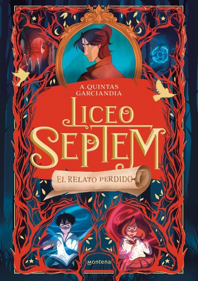 El relato perdido (Liceo Septem  2), de QUINTAS GARCIANDIA | portada del libro