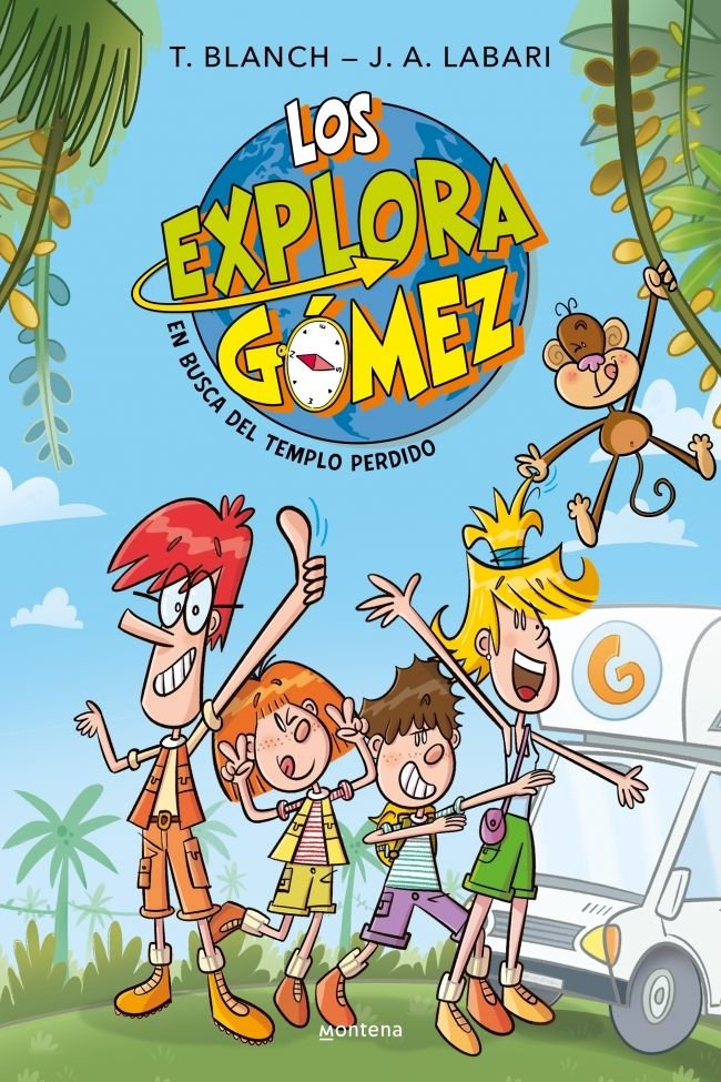 LOS EXPLORAGOMEZ 1 EN BUSCA DEL TEMPLO PERDIDO, de TERESA BLANCH | portada del libro