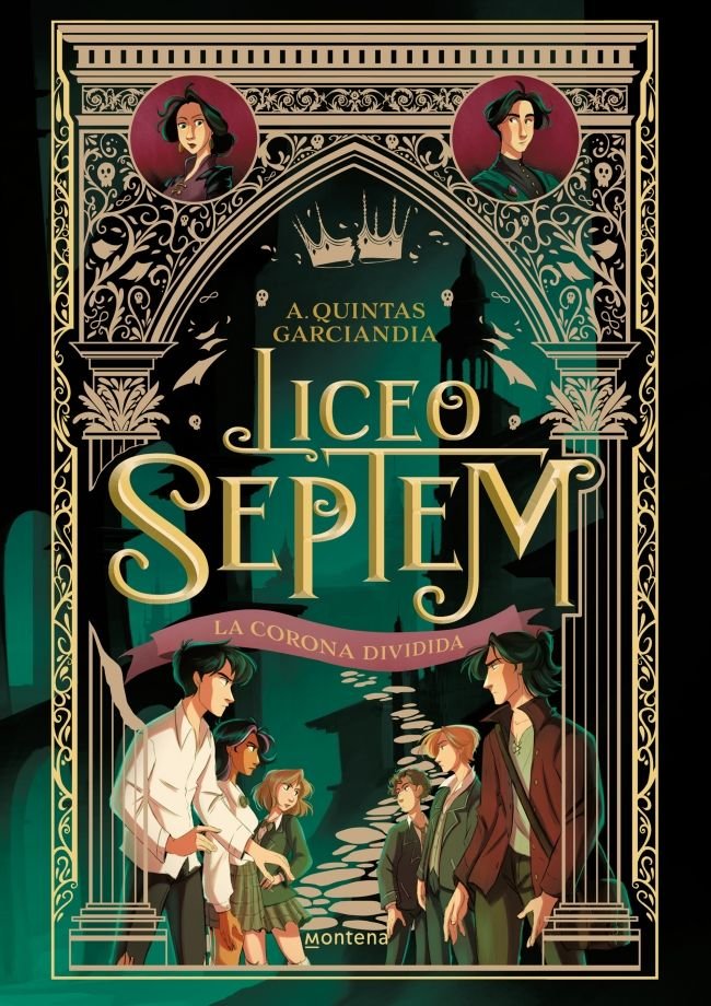 LICEO SEPTEM 3 - LA CORONA DIVIDIDA, de QUINTAS GARCIANDIA, A. | portada del libro