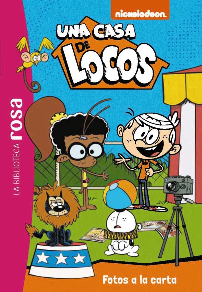LA BIBLIOTECA ROSA UNA CASA DE LOCOS 12 FOTOS DE FAMILIA., de GAY, OLIVIER | portada del libro