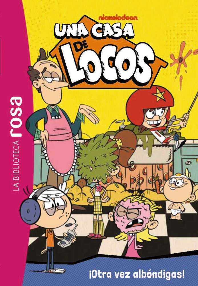 LA BIBLIOTECA ROSA UNA CASA DE LOCOS 13 OTRA VEZ ALBONDIG, de GAY, OLIVIER | portada del libro