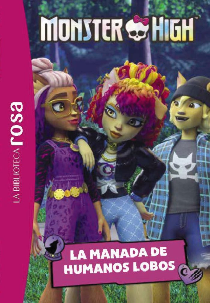 LA BIBLIOTECA ROSA MONSTER HIGH 4 LA MANADA DE HUMANOS LO, de BARFETY, ELISABETH | portada del libro