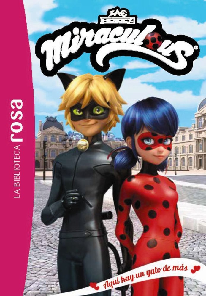 LA BIBLIOTECA ROSA LADYBUG 2 UN GATO DE MAS, de KALENGULA, CATHERINE | portada del libro