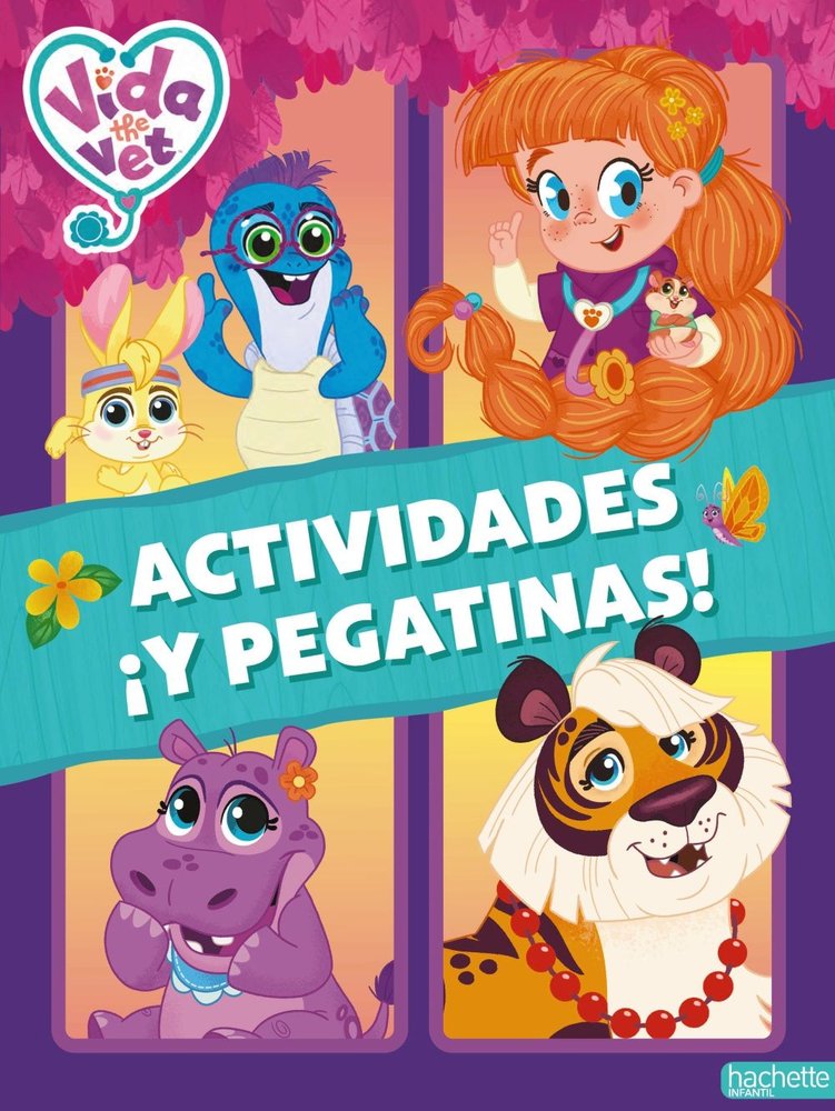 VIDA LA VETERINARIA ACTIVIDADES Y PEGATINAS, de COLLET, SANDRA | portada del libro
