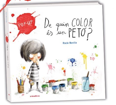 DE QUIN COLOR ES UN PETO, de ROCIO BONILLA | portada del libro