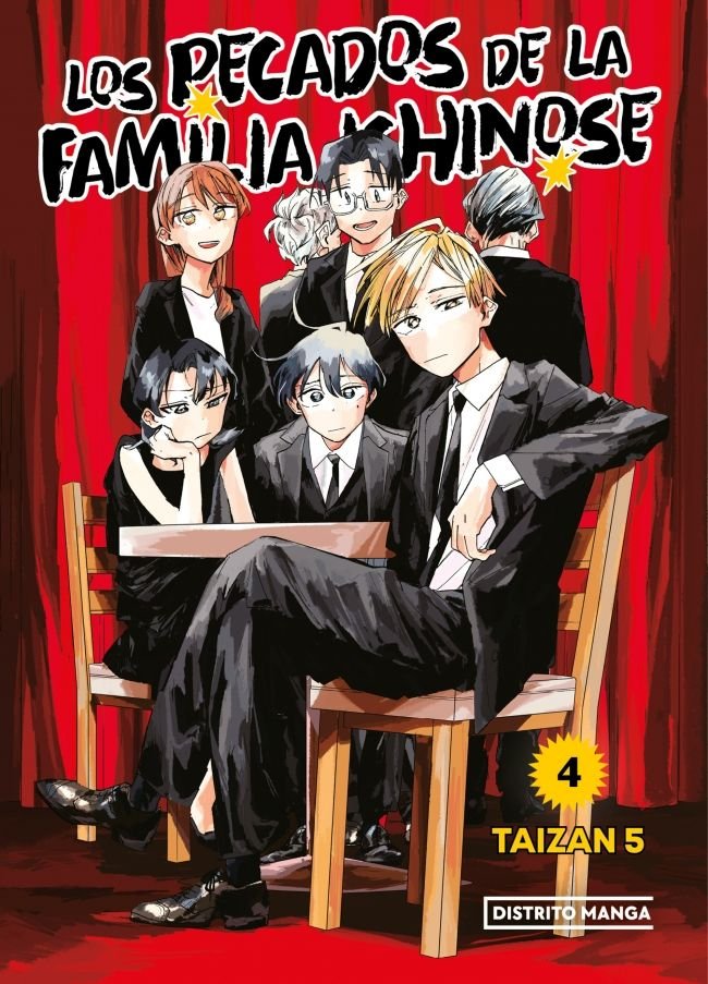 LOS PECADOS DE LA FAMILIA ICHINOSE 4, de TAIZAN 5 | portada del libro