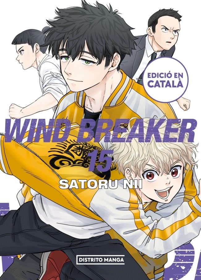 WIND BREAKER 15 SHONEN, de SATORU NII | portada del libro