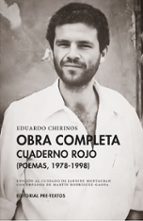 OBRA COMPLETA VOL. I - CUADERNO ROJO, de Eduardo Chirinos | portada del libro