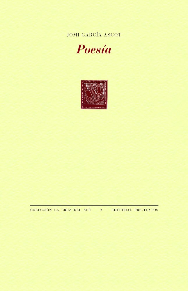 POESÍA, de GARCIA ASCOT | portada del libro