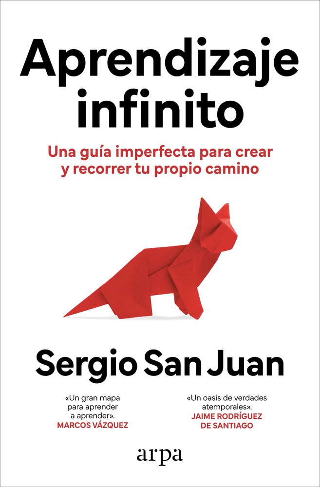 APRENDIZAJE INFINITO, de SAN JUAN, SERGIO | portada del libro