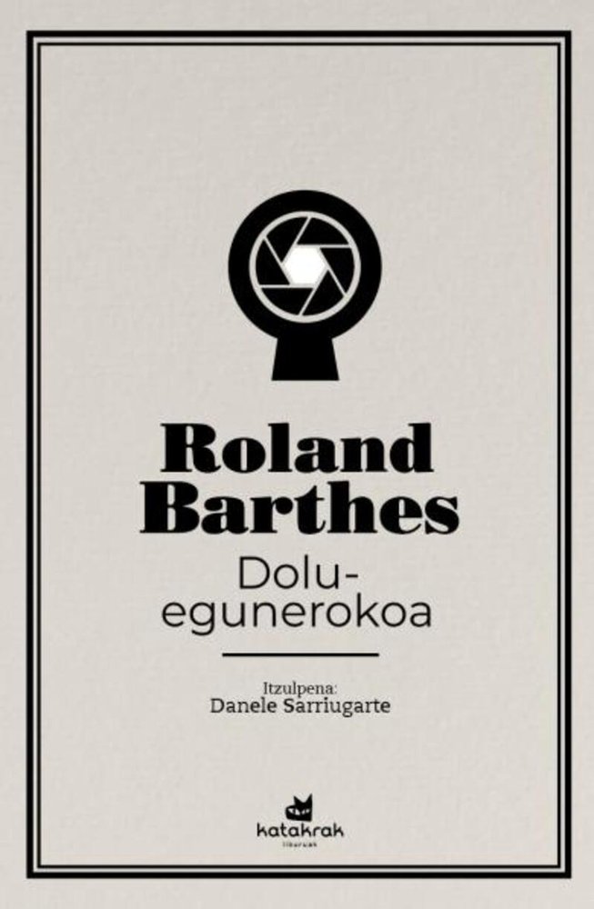 Dolu-egunerokoa, de , Barthes, Roland | portada del libro