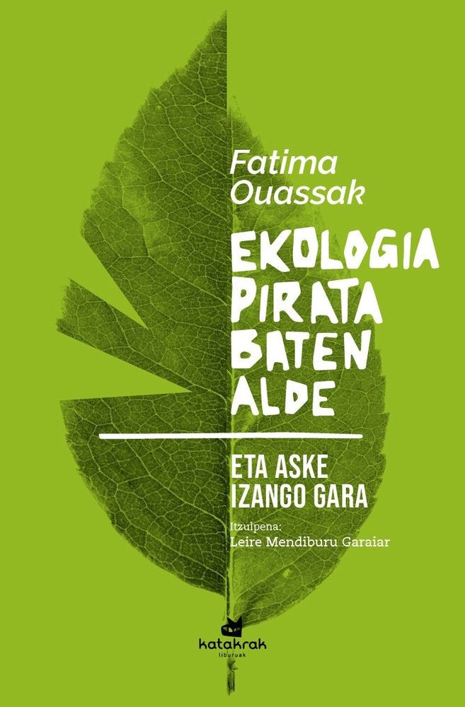 Ekologia pirata baten alde, de , Ouassak, Fatima | portada del libro